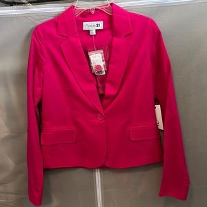 Forever 21 fushia blazer